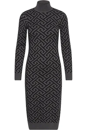 VERO MODA Vmaria Ls High-Neck Calf Dress Rep