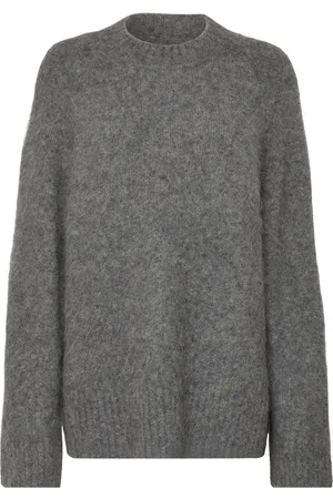 Holzweiler Fure Fluffy Knit Sweater Grey