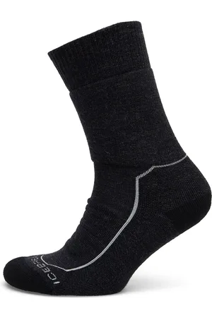 Icebreaker W Hike+ Heavy Crew Black