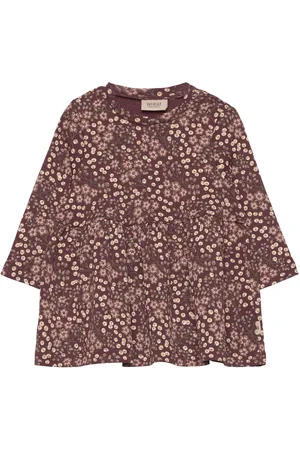 WHEAT Jersey Dress Sessa Purple