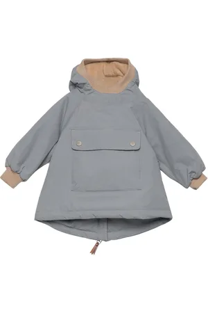 Mini A Ture Baby Wen Fleece Lined Winter Anorak. Grs Blue