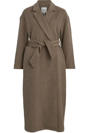 Object Objclara Over Wool Coat A Div Brown