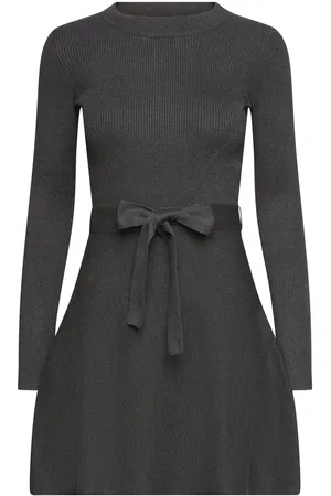 Lindex Dress Malin Knitted Grey
