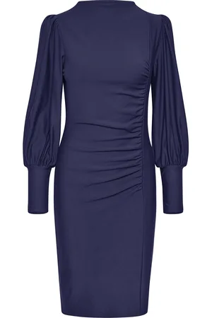 Gestuz Rifagz Puff Dress Blue
