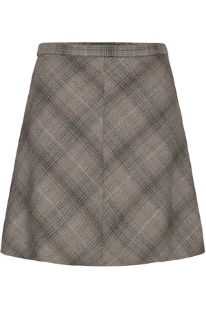 Soaked in Luxury Slstorie Yara Skirt Brown
