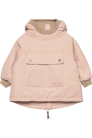 Mini A Ture Baby Wen Fleece Lined Winter Anorak. Grs Pink