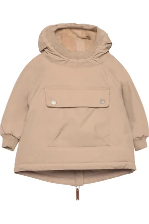 Mini A Ture Baby Wen Fleece Lined Winter Anorak. Grs Pink