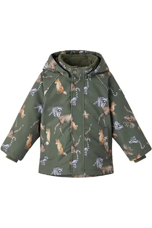 NAME IT Nmmsnow05 Jacket Nordic Forest Fo Green