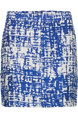 Lollys Laundry Aqua Short Skirt Blue