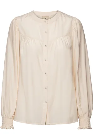 Brandtex B. Copenhagen Shirt L/S Woven Cream