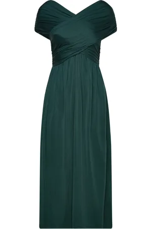 Rosemunde Cupro Dress Green