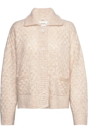 Holzweiler Tired Coral Cardigan Beige