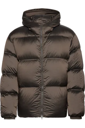 Filippa K Hooded Puffer Jacket Brown
