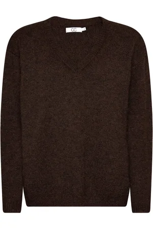 Coster Copenhagen Cc Heart Amelia Alpaca V-Neck Brown
