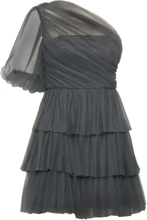 By Malina Constance Mini Dress Grey