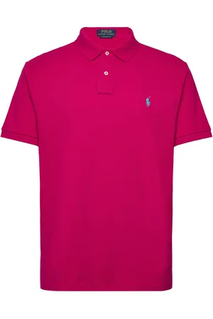 Ralph Lauren The Iconic Mesh Polo Shirt Pink