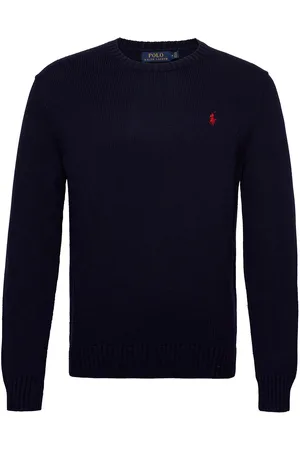 Ralph Lauren Cotton Crewneck Sweater Navy