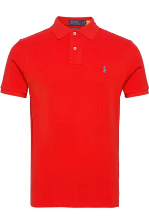 Ralph Lauren The Iconic Mesh Polo Shirt Red