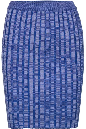 Hosbjerg Lania Knit Skirt Blue