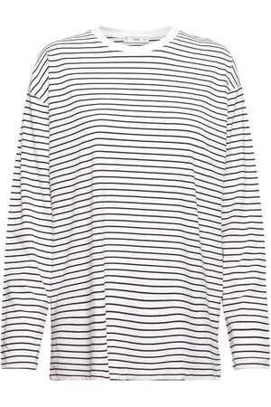 MANGO Striped Over D T-Shirt