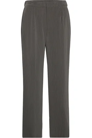 Y.A.S Pinly Hmw Pinstripe Pant S. Grey