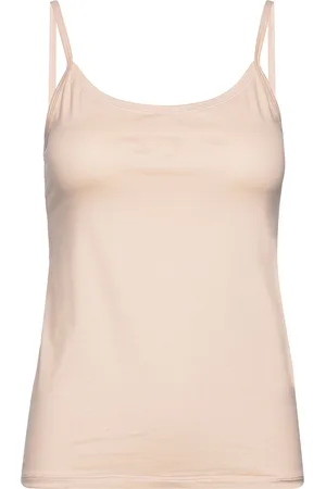Calida Natural Comfort Spaghetti Top Beige