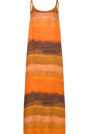Helmstedt Leva Long Dress Orange