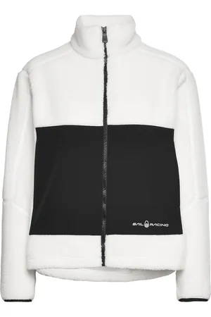 Sail Racing W Gale Pile Zip Jacket White