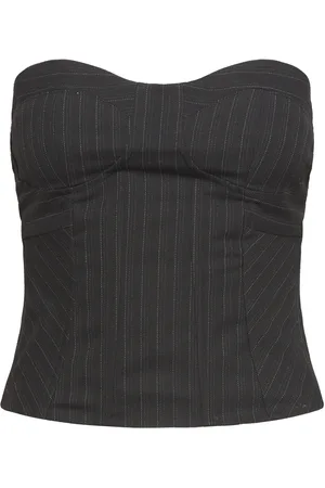 Les Coyotes de Paris Constructed Bustier Black