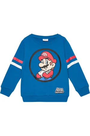 NAME IT Nmmalstair Mario Sweat Bru Bfu Blue