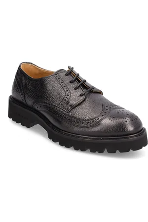 S.T. VALENTIN Lightweight Derby Brogue - Grained Leather