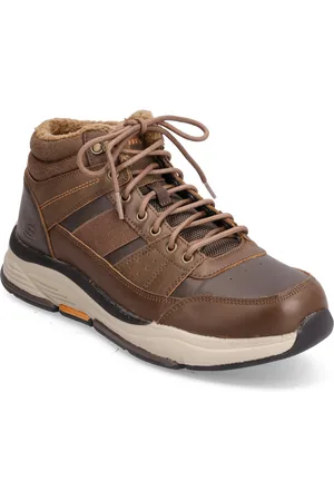Skechers Mens Relaxed Fit Benago - Treno Brown