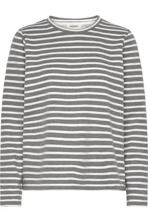 VERO MODA Vmmathilde Ls T-Shirt D2 Grey