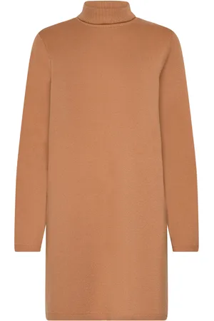 VERO MODA Vmmathilde Ls Flat Long Knit D2 Brown