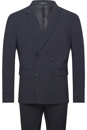 Lindbergh Plain Db Mens Suit - Normal Lenght