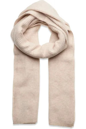 SELECTED Slfmaline Knit Scarf Noos Beige
