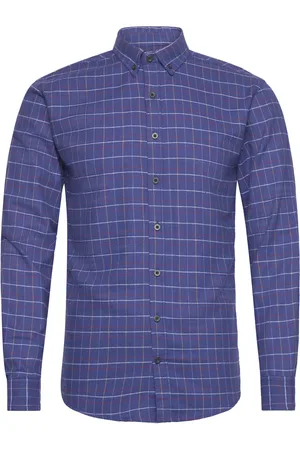 Denim Project Dpnew Check Shirt Blue