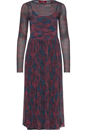 ESPRIT Dresses Knitted Blue