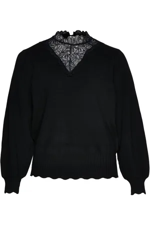 ONLY Carrebecca Ls Mix Highneck Cc Knt