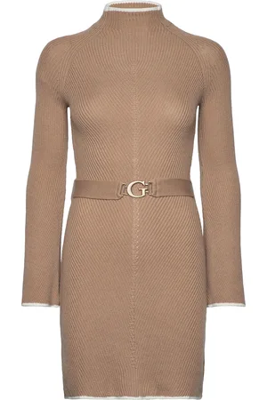 Guess Ls Tn Doris Minidress Swtr Beige