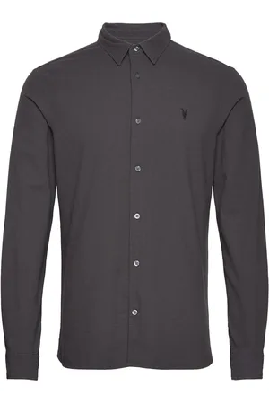 AllSaints Lovell Ls Shirt Black