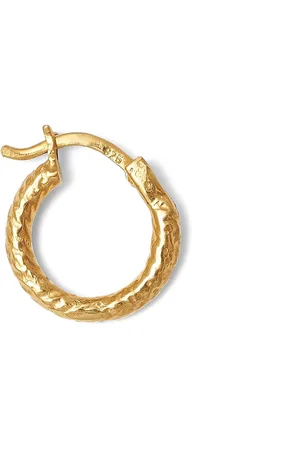 Blue Billie Wire Hoops Gold