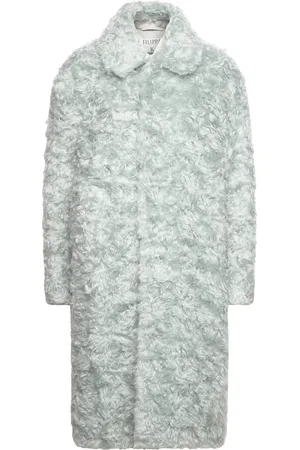 Filippa K Fluffy Coat Blue