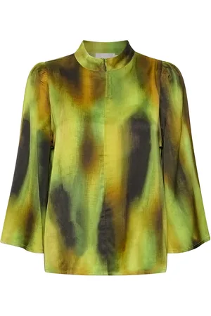 My Essential Wardrobe Mariamw Blouse Green