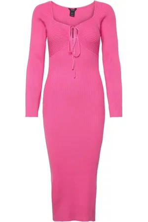 Lindex Dress Daniela Knitted Pink