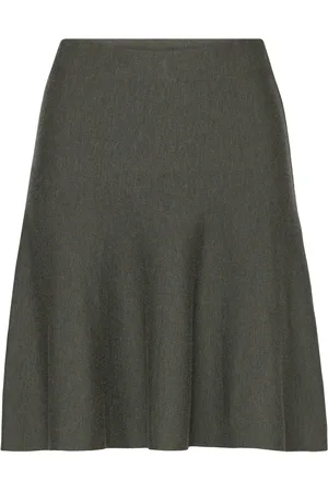 Ella&il Triny Merino Skirt Green