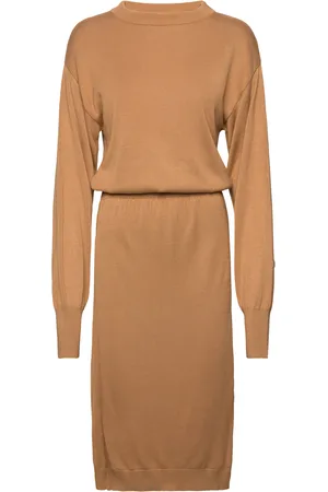 Tamaris Barrio Knit Dress Brown