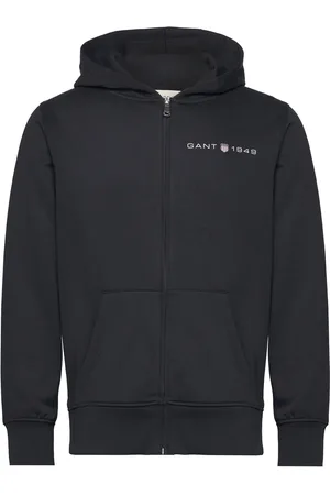 GANT Printed Graphic Full Zip Hoodie