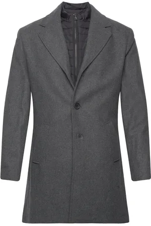 Bruun & Stengade Bs Kingston Slim Fit Coat Grey