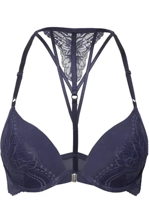 Hunkemöller KIMBERLEY PP PUSH - Push-up bra - blue 